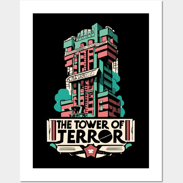 Tower of Terror Wall Art by InspiredByTheMagic